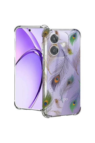 bestcase Αντικραδασμική θήκη πίσω μέρους για Oppo A60 5G / A40 / A40M, Λουλού...