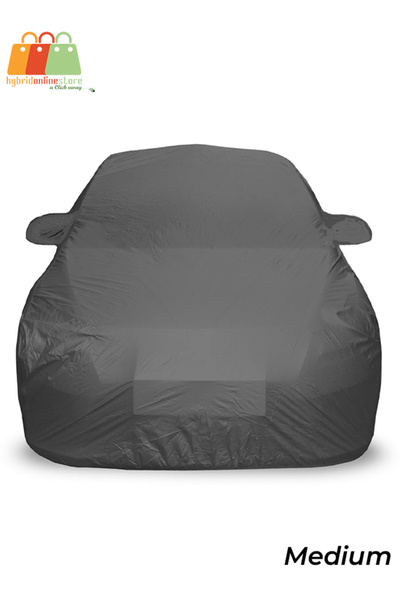 Generic غطاء سيارة متوسط ​​الحجم، حماية من جميع الأحوال الجوية، مقاوم للماء والغبار والأشعة فوق البنفسجية والخدش