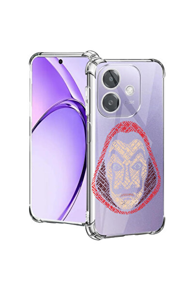 bestcase Carcasă spate antișoc pentru Oppo A60 5G / A40 / A40M, caligrafie Ba...