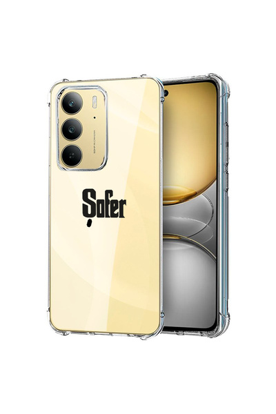 bestcase Carcasă spate antișoc pentru Realme 14x 5G, Sofer - Stil GodFather, ...
