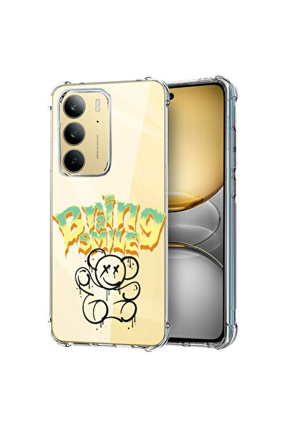 bestcase Carcasă spate antișoc pentru Realme C75, Teddy Bear Braing Smile, 19...