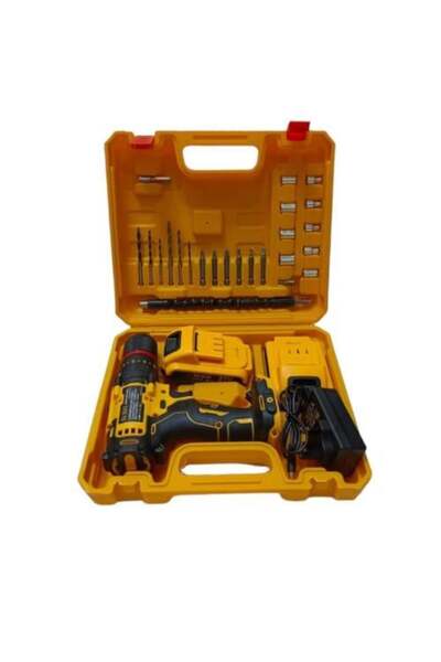 D'CESARS 21V Battery Drill with Metal Head