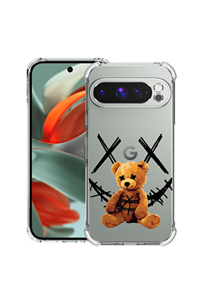 bestcase Carcasă spate antișoc pentru Google Pixel 9 Pro XL, zâmbet de ursule...