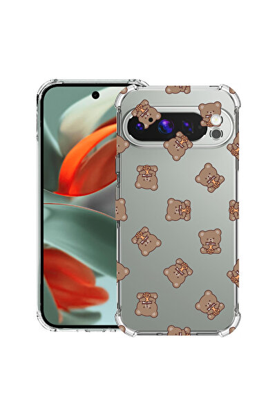 bestcase Carcasă spate antișoc pentru Google Pixel 9 Pro XL, model ursuleț de...