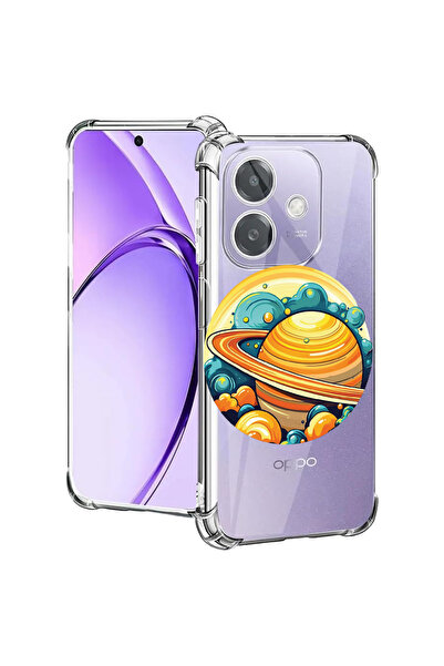 bestcase Carcasă spate antișoc pentru Oppo A60 5G / A40 / A40M, Planet - Satu...