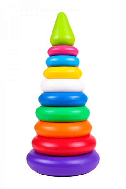 Technok Joc cu Cercuri Piramida 31×15×15 cm