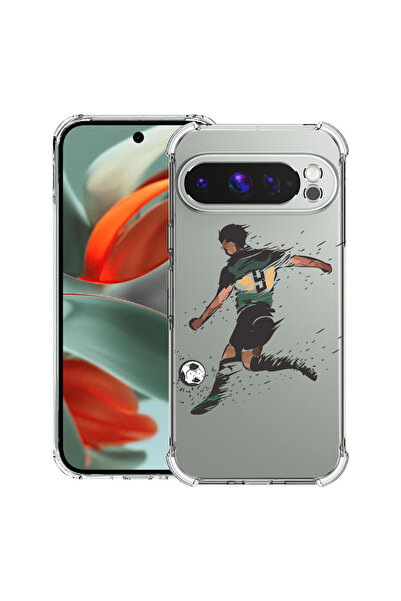 bestcase Carcasă spate antișoc pentru Google Pixel 9 Pro XL, Fotbal, 1946015 ...