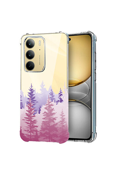 bestcase Carcasă spate antișoc pentru Realme 14x 5G, Lumini de dimineață în p...