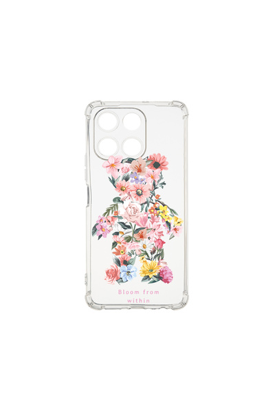 bestcase Carcasă spate antișoc pentru Honor 200 Smart, Teddy Bear Bloom From ...