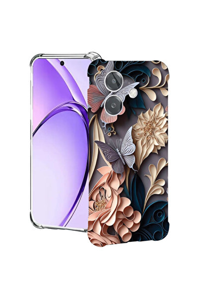 bestcase Carcasă spate antișoc pentru Oppo A60 5G / A40 / A40M, Butterfly, 20...