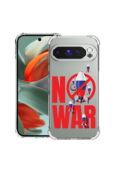bestcase Carcasă spate antișoc pentru Google Pixel 9 Pro XL, No War, 1946015 ...