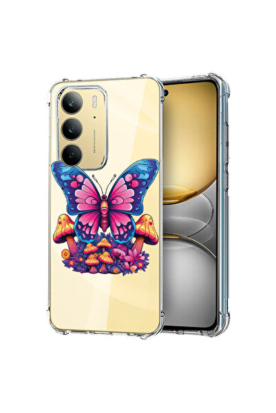 bestcase Carcasă spate antișoc pentru Realme 14x 5G, Dream Colors - Fluture, ...
