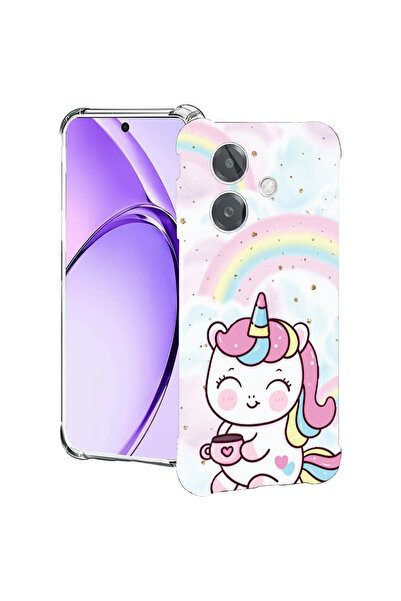 bestcase Carcasă spate antișoc pentru Oppo A60 5G / A40 / A40M, Little Unicor...