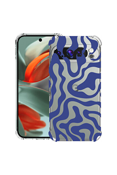bestcase Carcasă spate antișoc pentru Google Pixel 9 Pro XL, linie abstractă ...