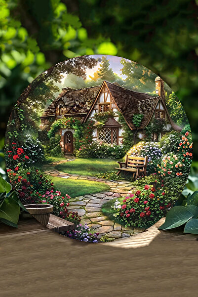 kutuTR Doğanın huzurunu evinize taşıyın! 3D GÖRÜNÜMLÜ UV Baskı MDF Duvar Süsü...