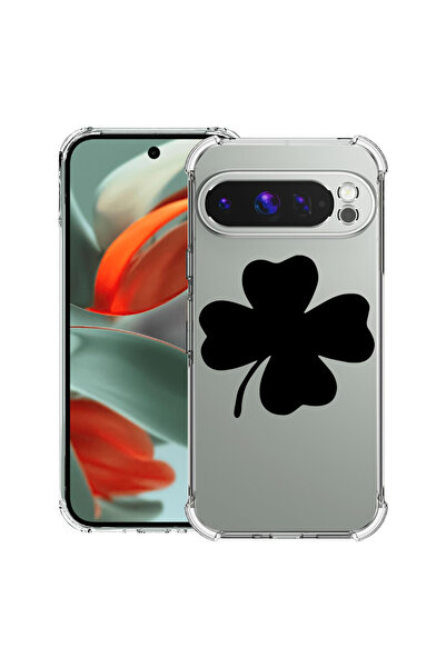 bestcase Carcasă spate antișoc pentru Google Pixel 9 Pro XL, Lucky Trifoi, 19...