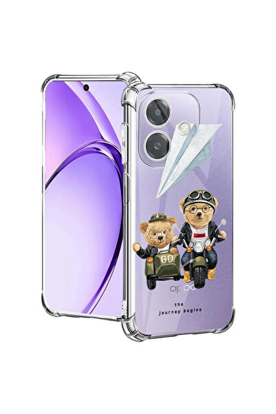 bestcase Carcasă spate antișoc pentru Oppo A60 5G / A40 / A40M, Teddy On The ...