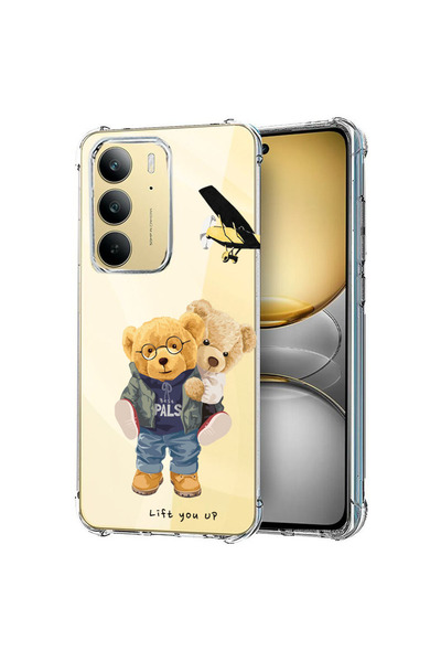 bestcase Carcasă spate antișoc pentru Realme 14x 5G, Teddy Bear Lift Me Up, 1...