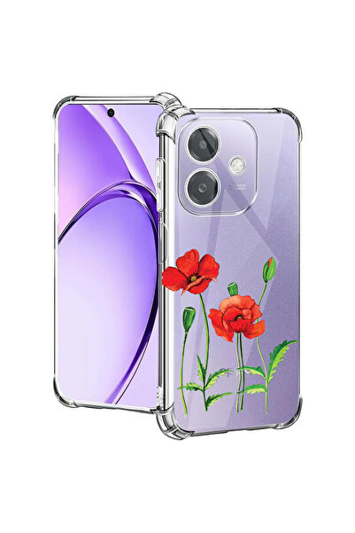 bestcase Carcasă spate antișoc pentru Oppo A60 5G / A40 / A40M, mac roșu, 200...
