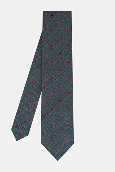 W Collection Tie with Square Pattern