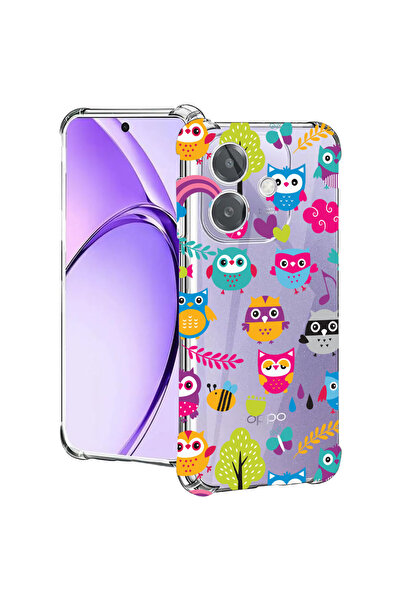 bestcase Carcasă spate antișoc pentru Oppo A60 5G / A40 / A40M, Bufniță, 2004...
