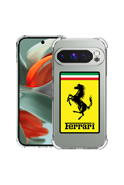 bestcase Carcasă spate antișoc pentru Google Pixel 9 Pro XL, Ferrari, 1946015...