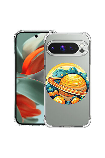 bestcase Carcasă spate antișoc pentru Google Pixel 9 Pro XL, Planet - Saturn,...