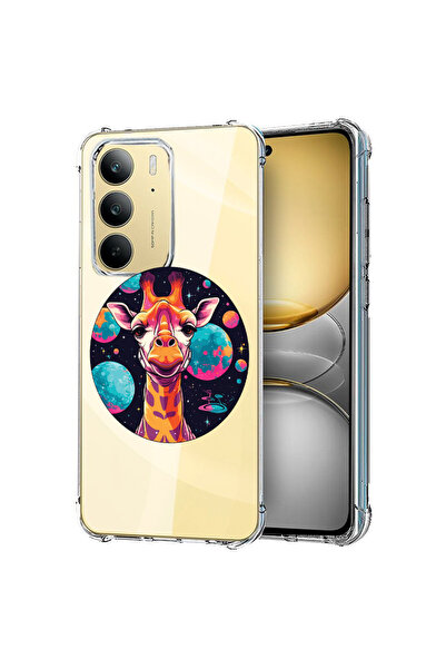 bestcase Αντικραδασμική πίσω θήκη για Realme 14x 5G, Dream Colors Giraffe, 19...