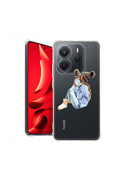 bestcase Αντικραδασμική θήκη πλάτης για Xiaomi Redmi Note 14 4G, Κορίτσι Μαμά...