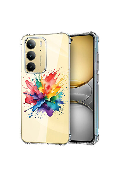 bestcase Carcasă spate antișoc pentru Realme 14x 5G, Color Splash, 1988297 AS...