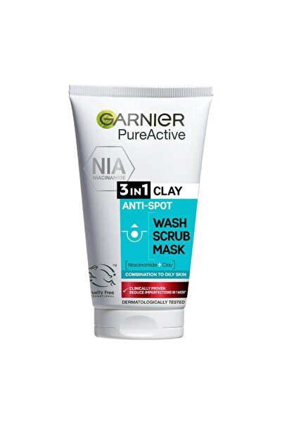 Garnier PURE ACTIVE 3IN1 MASCA 150ML TEN GRAS SAU MIXT