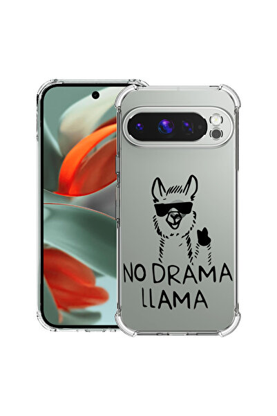 bestcase Carcasă spate antișoc pentru Google Pixel 9 Pro XL, No Drama LLama, ...