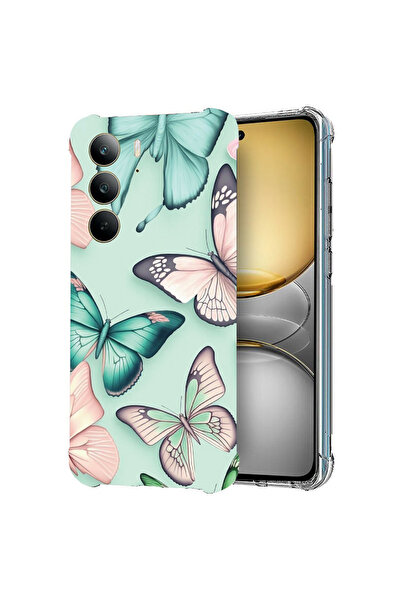 bestcase Carcasă spate antișoc pentru Realme C75, model fluture, 1988296 AS 1227