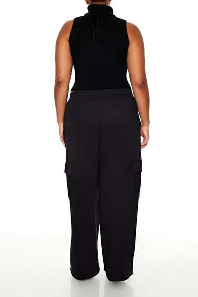 Forever 21 Plus Size Mid-Rise Kargo Eşofman Altı