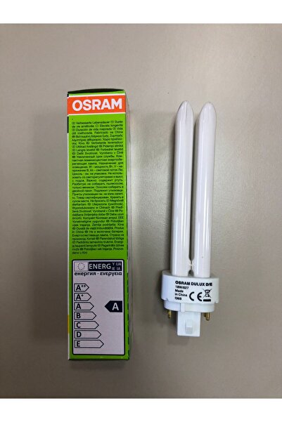 Osram 5 ADET 18W/827 D/E 4 PİNLİ 2700 KELVİN SARI ( NOT 2 PİNLİ YERİNE OLMAZ )