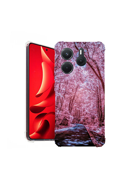 bestcase Carcasă spate antișoc pentru Xiaomi Redmi Note 14 5G, Cherry Blossom...