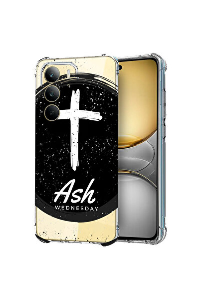 bestcase Carcasă spate antișoc pentru Realme 14x 5G, Cross - ASH Wednesday, 1...