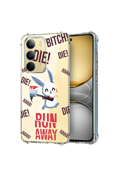 bestcase Αντικραδασμική πίσω θήκη για Realme C75, Run away!, 1988296 AS 1463