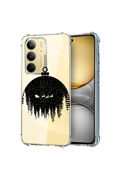 bestcase Carcasă spate antișoc pentru Realme 14x 5G, Glob de Crăciun, 1988297...