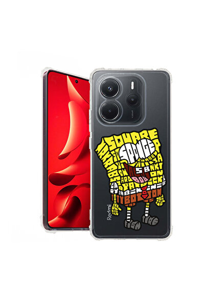 bestcase Carcasă spate antișoc pentru Xiaomi Redmi Note 14 5G, Caligrafie Spo...