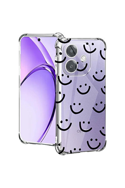 bestcase Carcasă spate antișoc pentru Oppo A60 5G / A40 / A40M, Smiley, 20045...