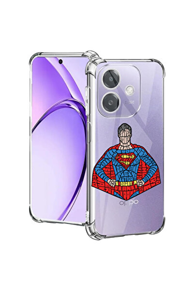 bestcase Carcasă spate antișoc pentru Oppo A60 5G / A40 / A40M, Calligraphy S...