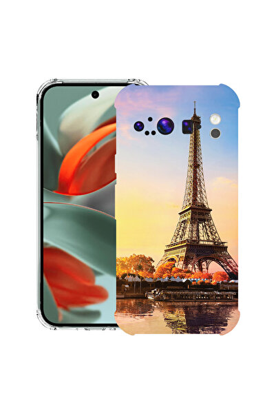 bestcase Carcasă spate antișoc pentru Google Pixel 9 Pro XL, Turnul Eiffel din Paris, 1946015 AS 1372