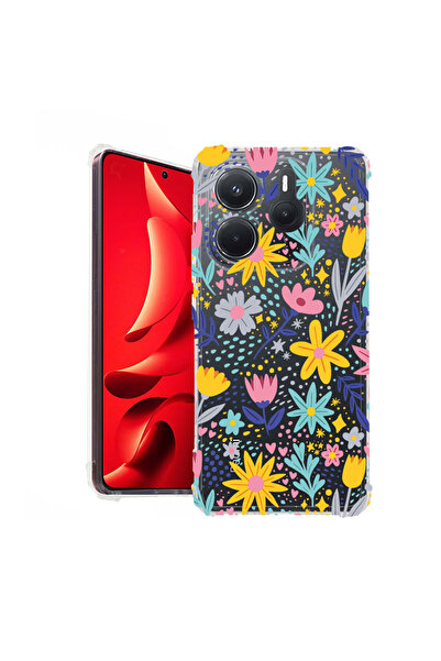 bestcase Carcasă spate antișoc pentru Xiaomi Redmi Note 14 5G, flori mici, 19...