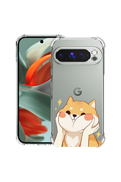 bestcase Carcasă spate antișoc pentru Google Pixel 9 Pro XL, Emoji - Pisică d...