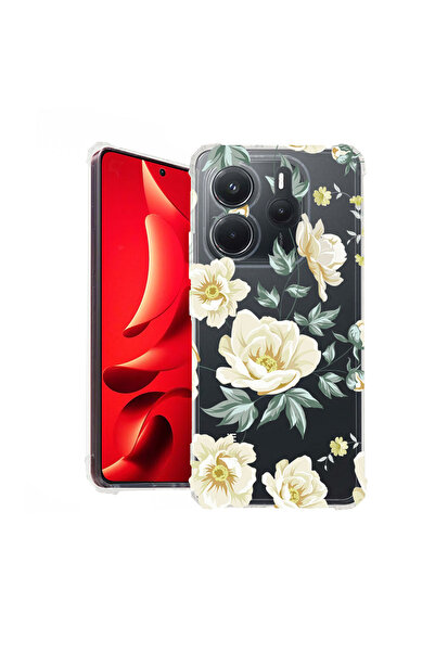 bestcase Carcasă spate antișoc pentru Xiaomi Redmi Note 14 5G, flori, 1938401...