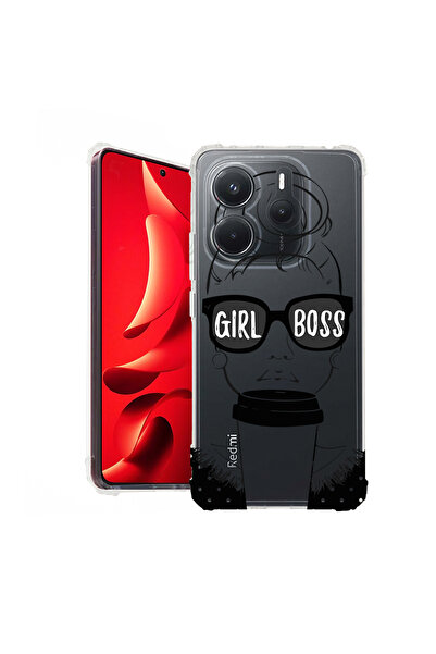 bestcase Carcasă spate antișoc pentru Xiaomi Redmi Note 14 4G, Girl Boss, 193...