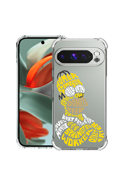 bestcase Carcasă spate antișoc pentru Google Pixel 9 Pro XL, caligrafie Homer...