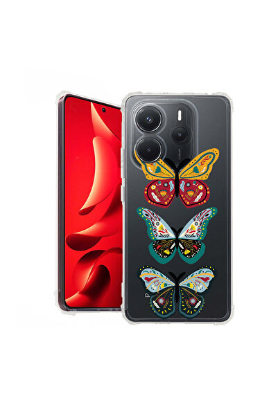 bestcase Удароустойчив калъф за Xiaomi Redmi Note 14 5G, цвят Butterfly, 1938...