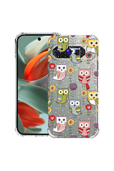 bestcase Carcasă spate antișoc pentru Google Pixel 9 Pro XL, model bufniță, 1...